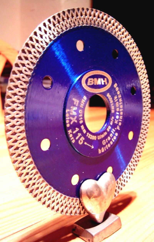 FMX Feinsteinzeug Diamant Trennscheibe Der Maßstab 115 mm