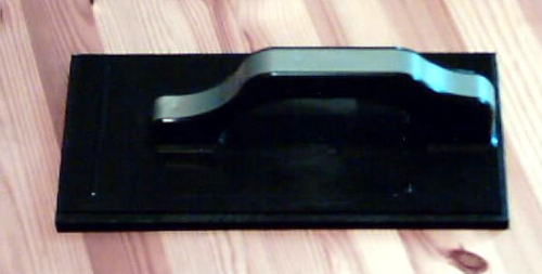 Fugbrett Formgriff Moosgummi schwarz 280x140 mm Abverkauf