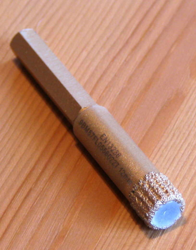 FGTB Diamant Feinsteinzeug Trockenbohrer 12 mm