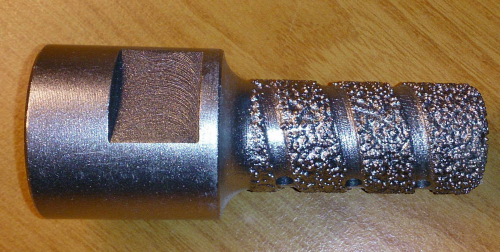 1,5mm Diamant Galvano Kernbohrloch Fräser für Edelsteine Packung von 20 Stück 