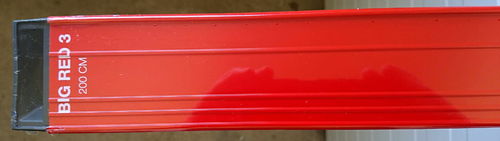 Sola BIG RED 3 Wasserwaage Länge 200 cm 3 Libellen