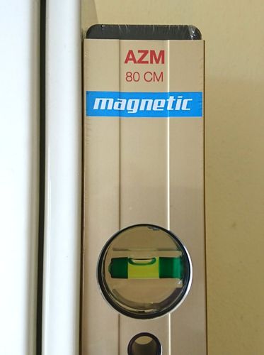 gold # AZM 80 cm L: 80 cm SOLA Aluminium Magnet Wasserwaage 2 Libellen