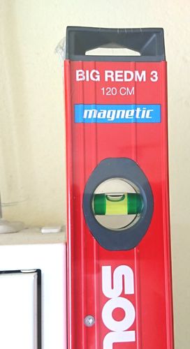 Sola REDM 3 Magnet Wasserwaage Länge 120 cm 3 Libellen