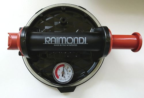 RV175 Vakuum Saugheber mit Handpumpe und Manometer rauhe Fliesen