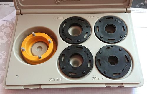 5er Set Anbohrhilfe für Feinsteinzeug Bohrer 20-35 mm nass Abverkauf